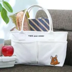 トム アンド ジェリー FUNNY ART 両面 マルチトートバッグ