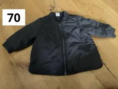H&M キルティングジャケット 68ダークネイビー キッズ アウター