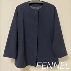 未使用タグ付き✨FENNEL 配色トリミング ノーカラーコート ジャケット 2025年最新】フェンネル コートの人気アイテム - メルカリ