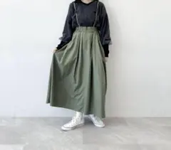 【niko and】4WAYヘリンボンキャミスカート