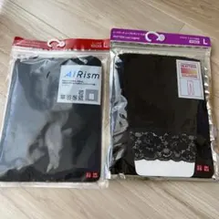 AIrism & HEATTECH レギンス 2点セット L