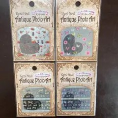 新品 ネイル シール 4点 セルフ 訳あり