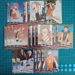 ハイキュー バボカ カード 頂 日向 山口 田中 木下 澤村 菅原 まとめ売り