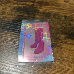 オシャレ魔女 ラブandベリーのフットウェアカード「パッションピンクブーツ」
