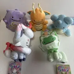 ポケモン　へんしんメタモン　グレイシア　　リーフィア　ベベノム　マスコット ポケモン へんしんメタモン グレイシア リーフィア ベベノム