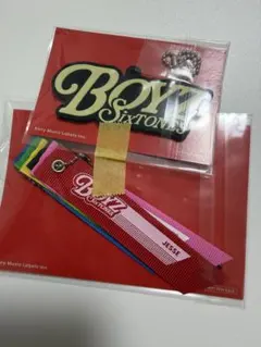 SixTONES BOYS 特典 リボンキーホルダー ラバーバンドキーホルダー