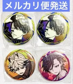 桃源暗鬼 無陀野無人 手術岾ロクロ 花魁坂京夜 シーン切り取り缶バッジ