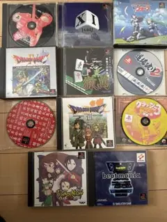 PS ジャンク 11点セット ドラゴンクエスト トゥームレイダー
