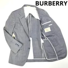 BURBERRY's テーラードジャケット　モヘヤ混　背抜き　サマーウール　春夏