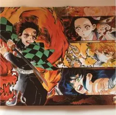 非売品　現在入手不可◆鬼滅の刃◆両面ポスター◆炭治郎◆禰豆子◆善逸◆伊之助