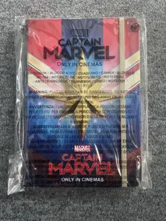 キャプテン・マーベル　ゴムバンド　ノート