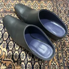 todayful Squaretoe Leather Sabotのサムネイル