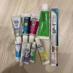 歯磨き粉 歯ブラシ　試供品10点セット