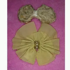 リボンバレッタ２点セット 新品