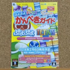 ぷよぷよテトリス　非売品　販促冊子　匿名配送　送料無料　かんぺきガイド