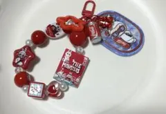 こーらぶぶ　じゃらじゃらキーホルダー　ビーズストラップ♡♡