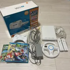 Wii U Wii 本体セット プロコン/ハンドル/ソフト3本付 動作確認済み