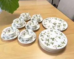 WEDGWOOD ウェッジウッド ワイルドストロベリー 食器 まとめ