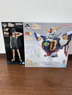 《新品》一番くじ ガンダムW A賞 B賞 フィギュア2点セット
