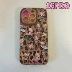スマホケース　日焼けキティちゃん　Iphone16pro