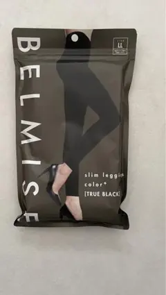 BELMISE スリムレギンス TRUE BLACK LL