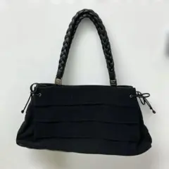 Salvatore Ferragamo フェラガモ 黒 ハンドバッグ