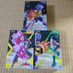 HUNTER×HUNTER フィギュア キルア・ヒソカ・ゴン3種 新品未開封