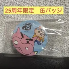 25周年 記念 限定 ！クレヨンしんちゃん展　特製　缶バッジ