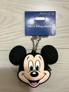 ディズニー ミッキー バッグチャーム コインケース キーホルダー