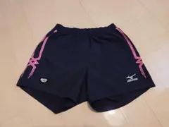 Mizuno 卓球用ショーツ ブラックピンク
