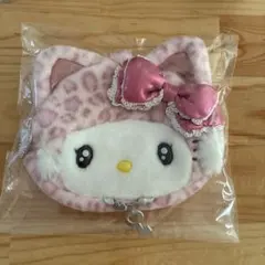 ギャルネコ　チャーミーキティ　フェイス形ポーチ　⭐︎