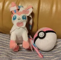 ポケモン ペアマスコット BALL FREAK ニンフィア ラブラブボール