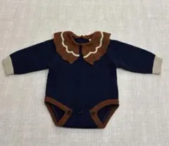 バースデイ &mignon ニットロンパース 70cm