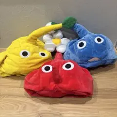 ピクミン なりきり帽子 3種セットのサムネイル