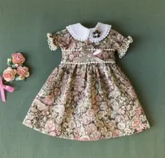 リカちゃん服 ブライスアウトフィット ワンピース ハンドメイド