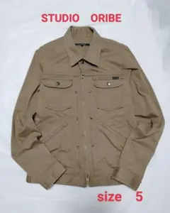 STUDIO ORIBE スタジオオリベ　ミリタリージャケット サイズ 5