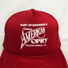 【US買付品】キャップ　メッシュ　トラッカーキャップ　AMERICAN OPRY