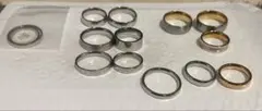 サージカルステンレスリング14点まとめ売り