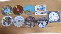 しまじろう、英語、ドラえもんなど８枚子供向け教育DVDセット