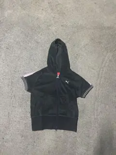 Puma フード付きショートスリーブパーカー