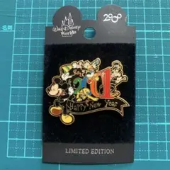 新品　Happy New Year 2001 WDW Disney ピンバッジ
