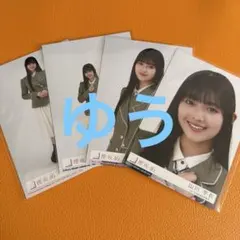 山川宇衣　櫻坂46 14th　封入生写真　４種　コンプ　a