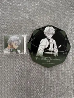 モクテルバー 不死川実弥 ロト アクリルパネル コースター 鬼滅の刃