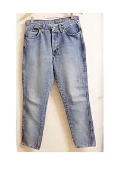 90s Wrangler ユーロラングラー デニムパンツ ジーンズ 本革パッチ