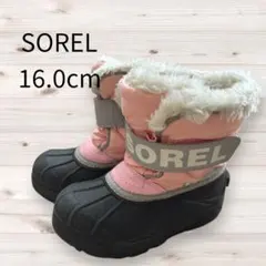 SOREL キッズ　スノーブーツ 16.0cm ピンク