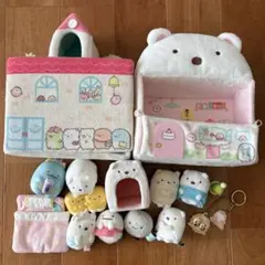 すみっコぐらし すみっコハウス 学校 てのりぬいぐるみ 他 まとめ売り