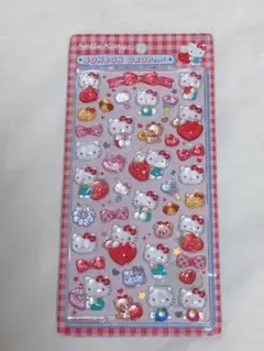 【正規品】ボンボンドロップシール ハローキティ 赤 サンリオ
