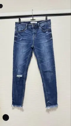 Stradivarius ストラディバリウス ダメージスキニーデニム 38のサムネイル