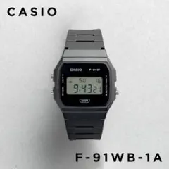 【新品】カシオ スタンダード F-91WB-1A ブラック チープカシオ