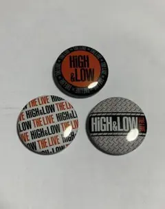HIGH&LOW 缶バッチ